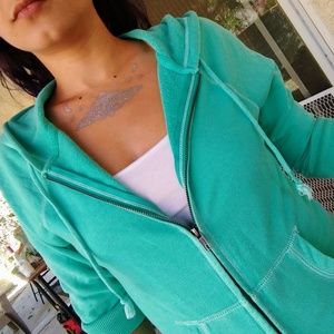 🍍4/$28 Mossimo Seafoam Green Mini Hoodie 🍍